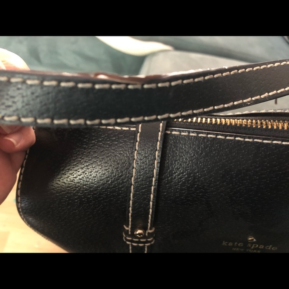 KATE SPADE ♠️Black Zip-UP Satchel Bag - Picture 5 of 5